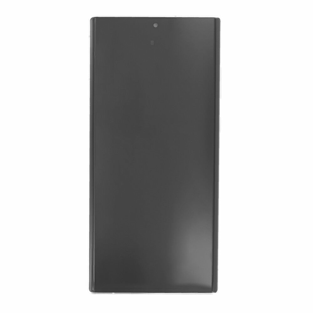 Original Display für Samsung Galaxy S22 Ultra S908 LCD + Rahmen weiß GH82-27488C