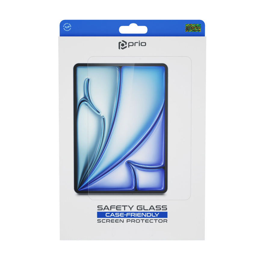 prio Tempered Glass Displayschutz für iPad Pro 11 (2024) klar