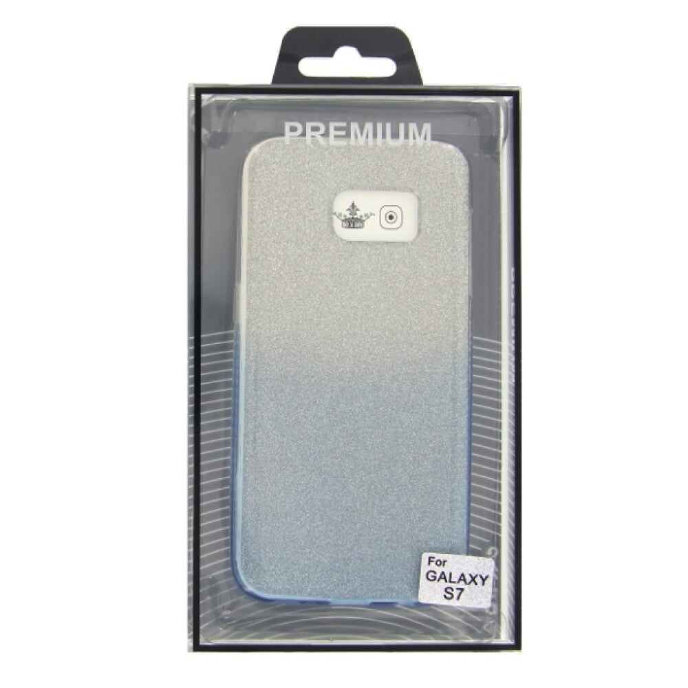 TPU Handyhülle für Samsung Galaxy S7 Blau Schutz Tasche
