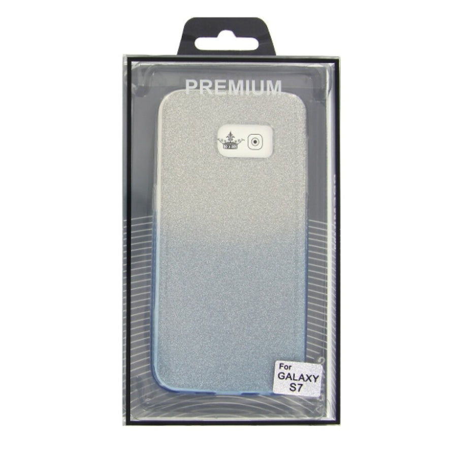 TPU Handyhülle für Samsung Galaxy S7 Blau Schutz Tasche