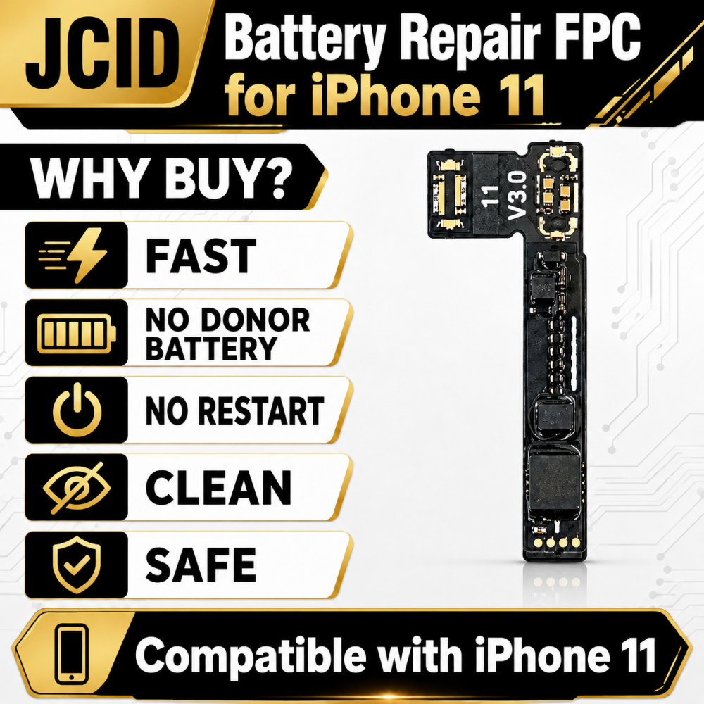 JCID Akku Reparatur Flexkabel für iPhone 11 Extern