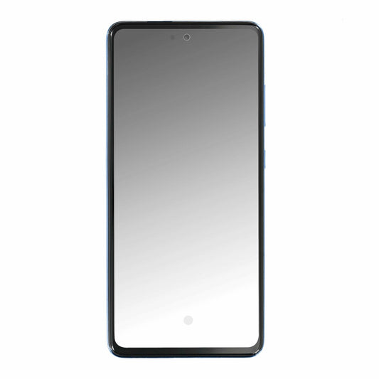 Original Display Samsung Galaxy A52 5G A525F A526B LCD + Rahmen blau GH82-25524B
