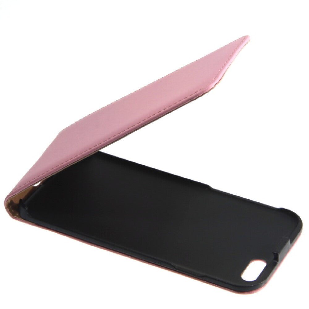 Slim Leder Flip Handyhülle für iPhone 6/6s Pink 4250710555383