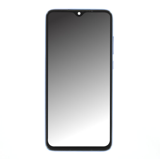 Display für Redmi Note 8 Pro LCD + Rahmen Blau Bildschirm Touch