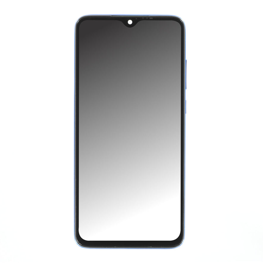 Display für Redmi Note 8 Pro LCD + Rahmen Blau Bildschirm Touch