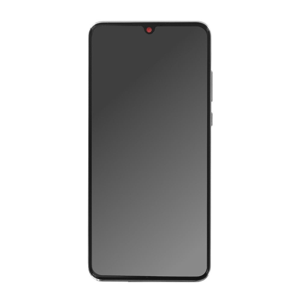 Original Display für Huawei P30 Lite perlweiß LCD + Rahmen 02352RQC