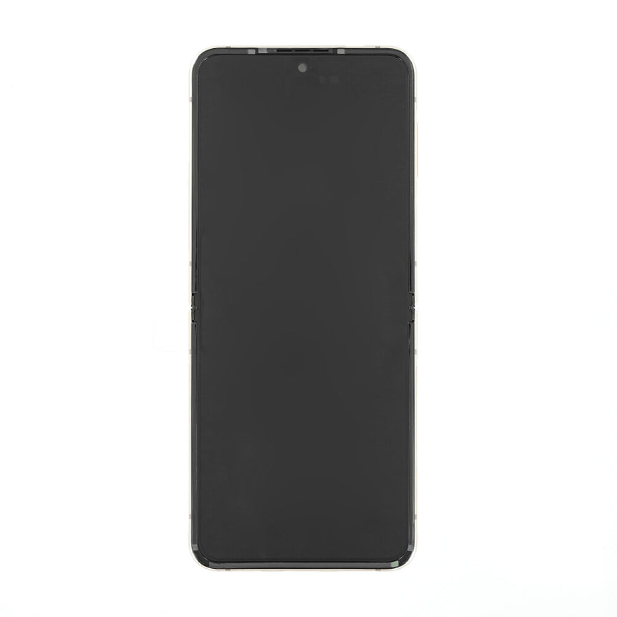 Samsung Display + Rahmen (Haupt) F721 Galaxy Z Flip4 5G Gold GH82-30238G