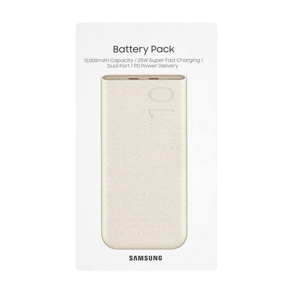 Original Samsung EB-P3400XUEGEU Powerbank 10000 mAh USB Beige