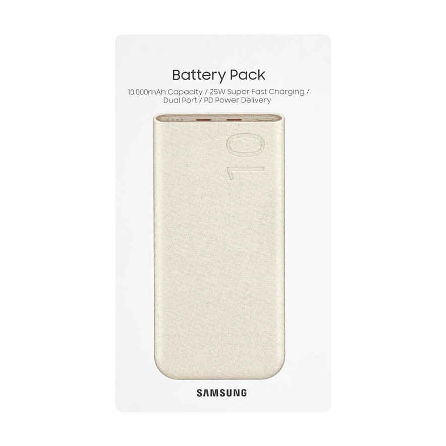 Original Samsung EB-P3400XUEGEU Powerbank 10000 mAh USB Beige
