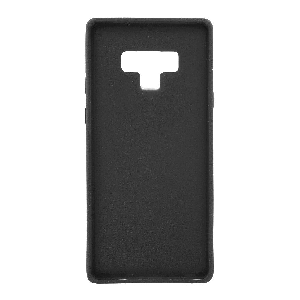 Echtleder Schutzhülle CC für Samsung Note 9 antique schwarz