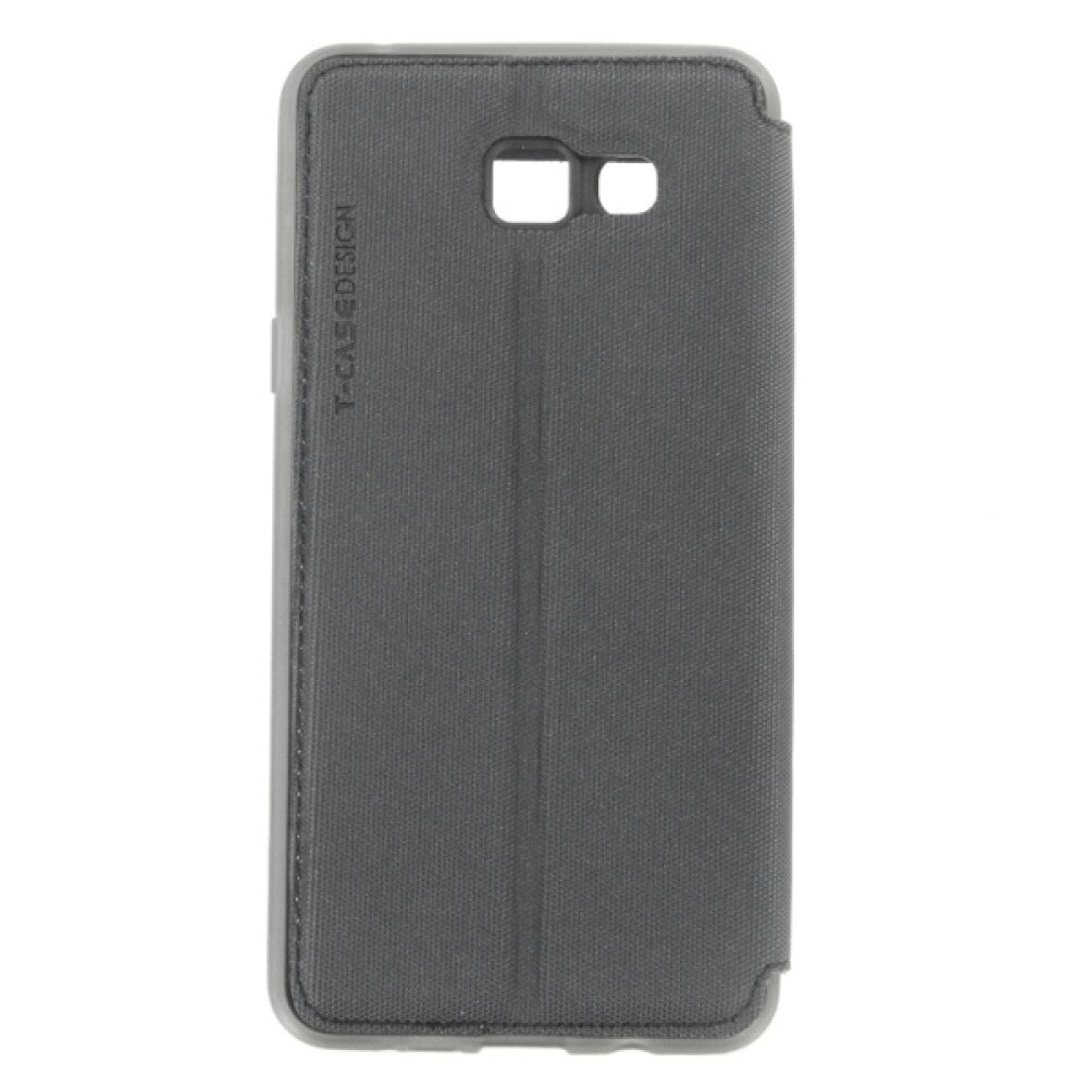Flip Cover Handyhülle für Samsung A5 2016 Schwarz Schutz Tasche
