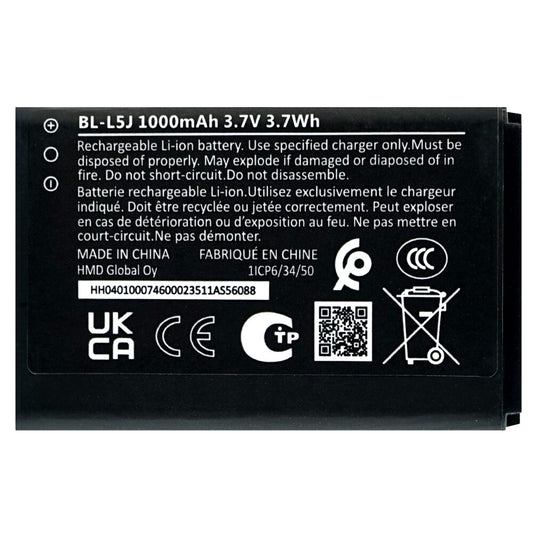 Akku BL-L5J 1000 mAh für Nokia 105 (2023)