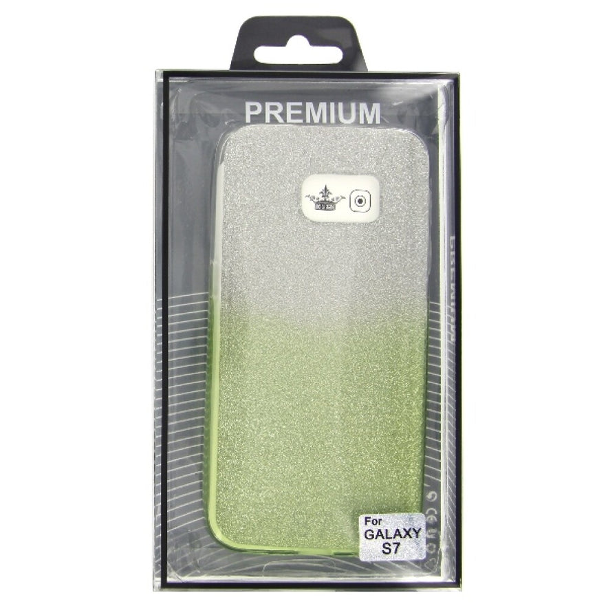 TPU Handyhülle für Samsung Galaxy S7 grün Schutz Tasche