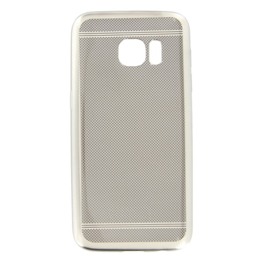 Silikonhülle Handyhülle für Samsung Galaxy S7 Silber