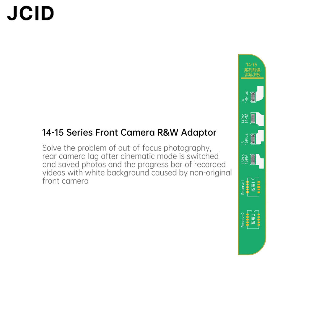 JCID V1SE Frontkamera-Lese- und Schreibadapter für die 14-15er-Serie