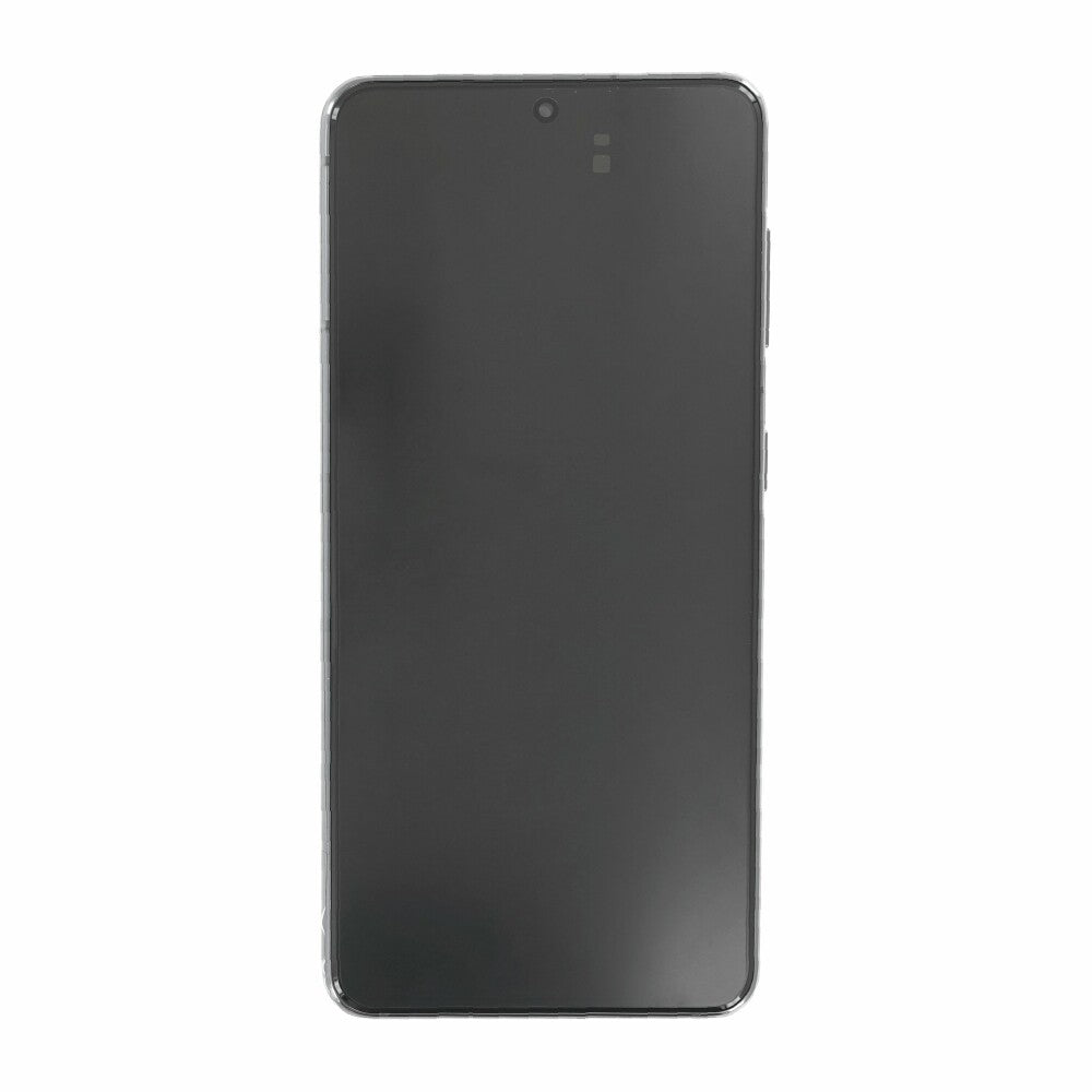 Original Display für Samsung Galaxy S21 G991B LCD + Rahmen Grau GH82-27255A