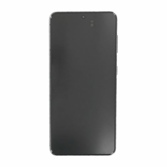 Original Display für Samsung Galaxy S21 G991B LCD + Rahmen Grau GH82-27255A
