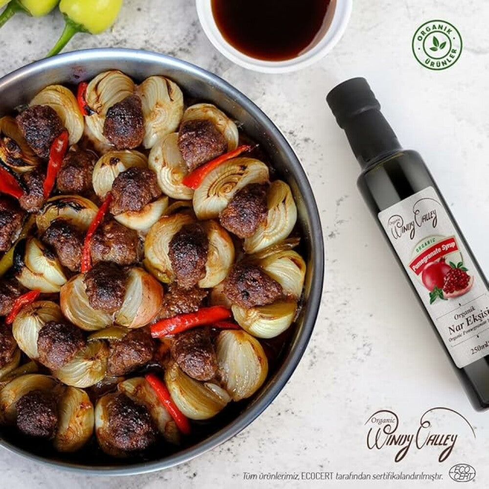 Granatapfelsirup natürlich, Bio-Granatapfel, ECOCERT Certification 350gr