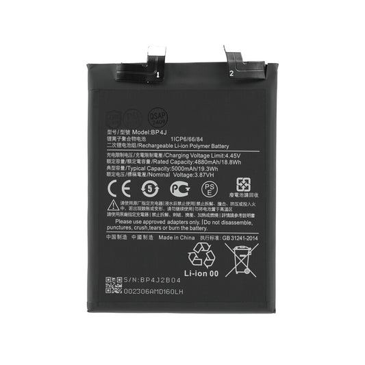 BP4J Akku für Xiaomi Redmi Note 12 Pro+ 5G Batterie Ersatzakku