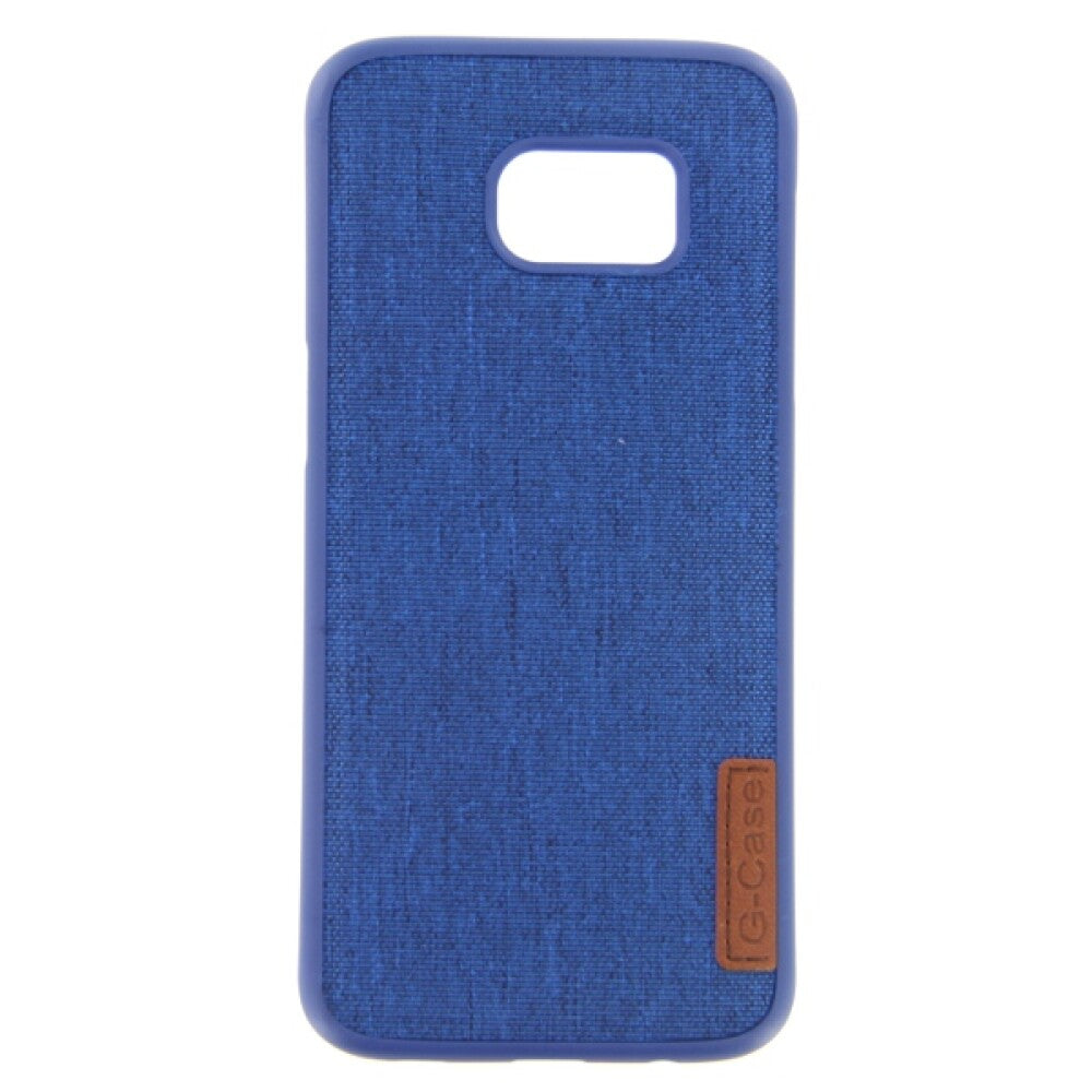 Silikonhülle Handyhülle für Samsung S7 Edge Blau Schutz Tasche