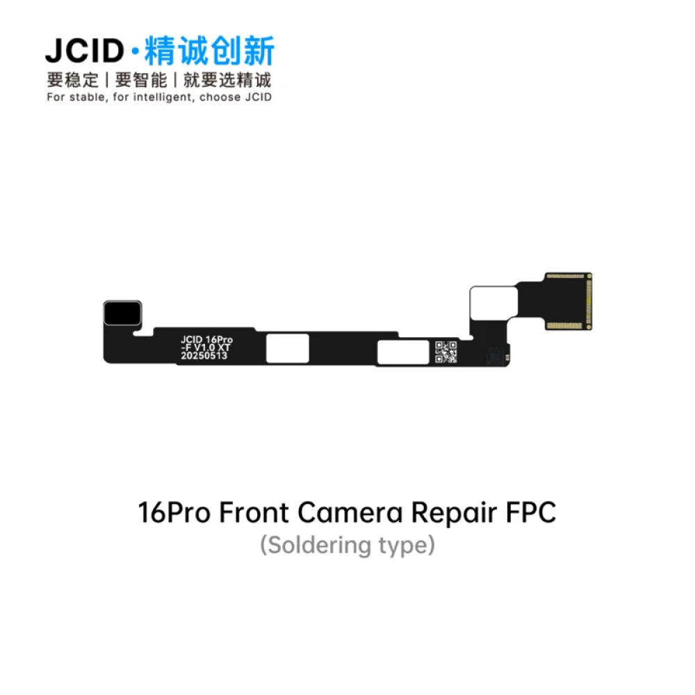 JCID Frontkamera-Reparatur (FPC/Felx) für iPhone 16 Pro (Löten erforderlich)
