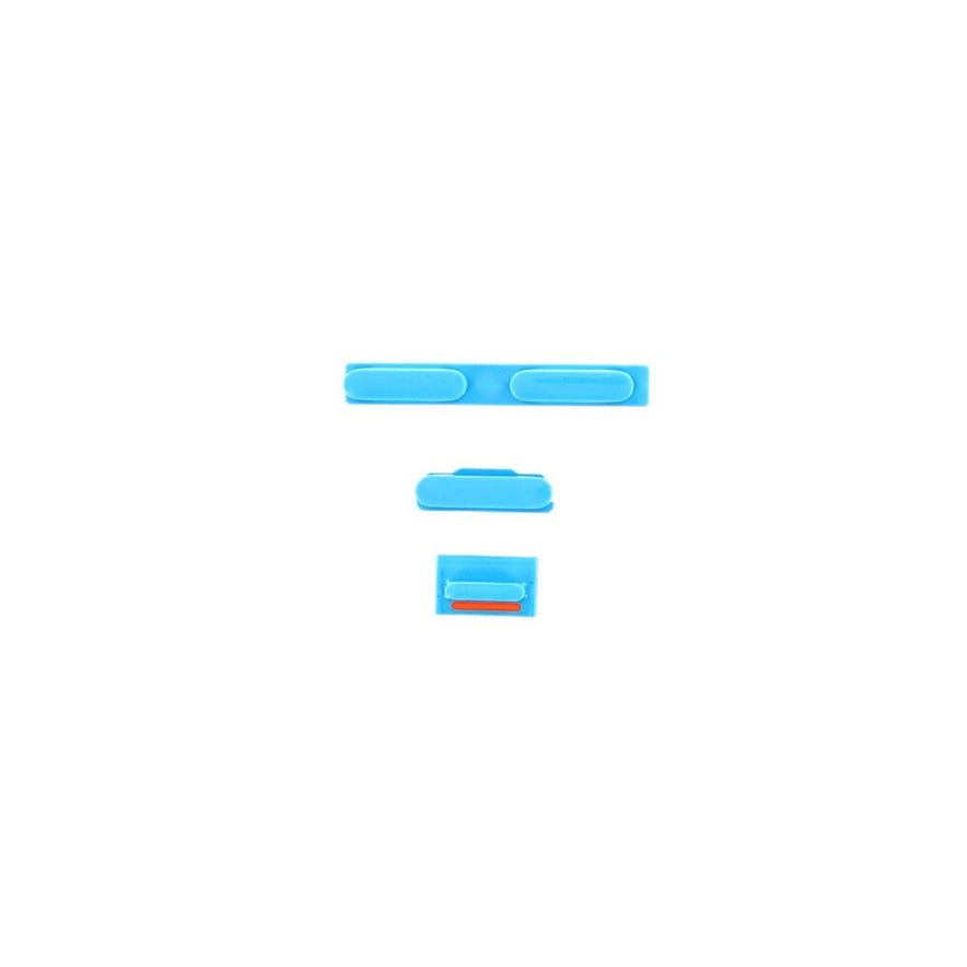 Tasten für iPhone 5c Power Volume Mute blau Ersatz Button Knopf Taste