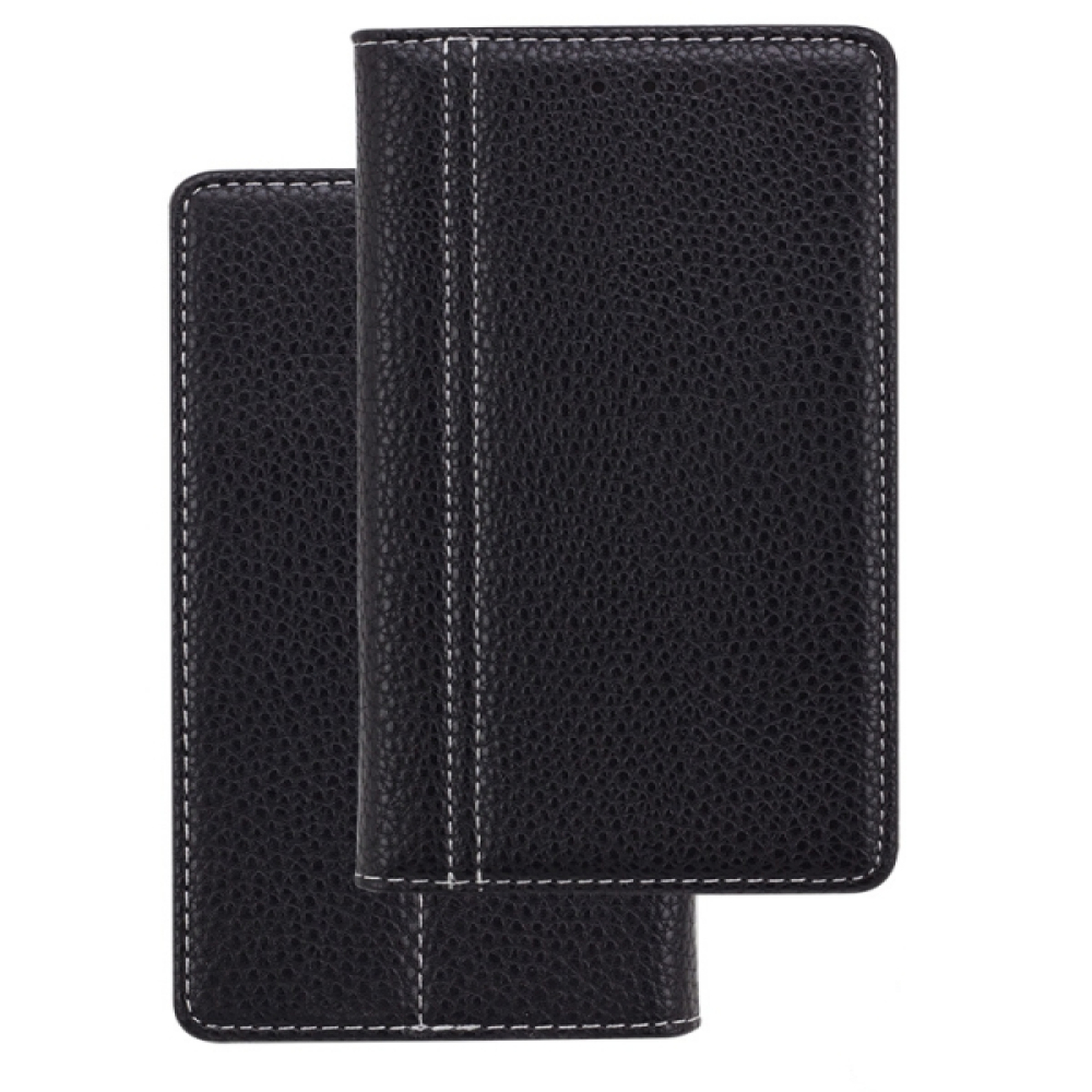 Original Book Case Handyhülle für Wiko U Feel Prime Schwarz Schutz