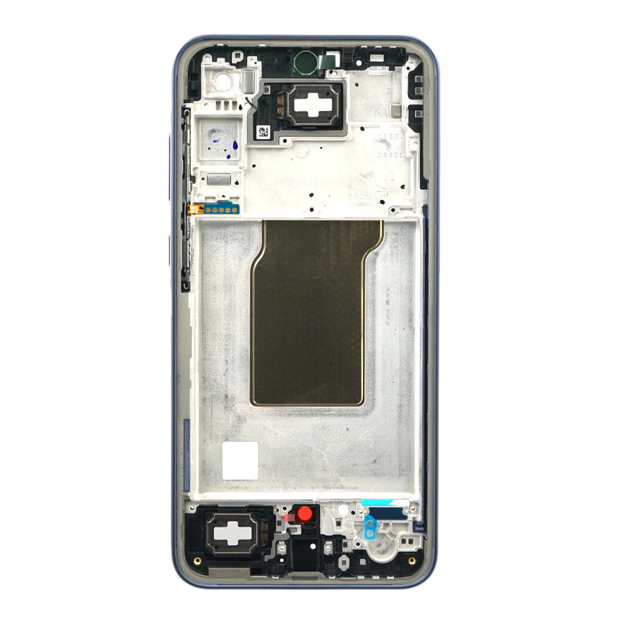 Original Mittelrahmen Samsung Galaxy A35 SM-A356 marineblau/schwarz GH82-34225A