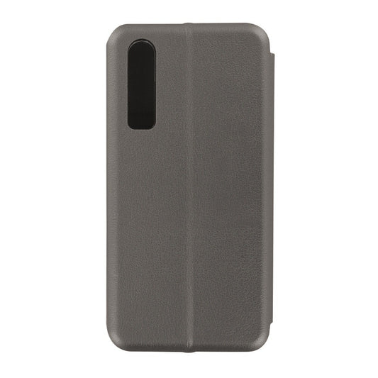 Flip Schutzhülle für Huawei P30 Grau Handyhülle Tasche Schutz Case cnt1276