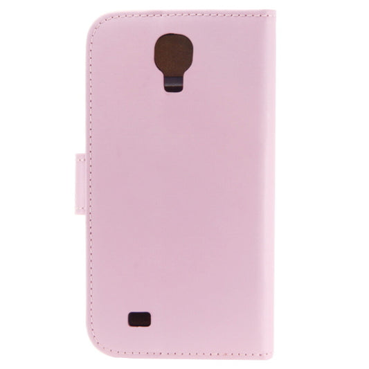 Leder Handyhülle für Samsung Galaxy S4 Rosa Schutzhülle Schutz 4250710503803