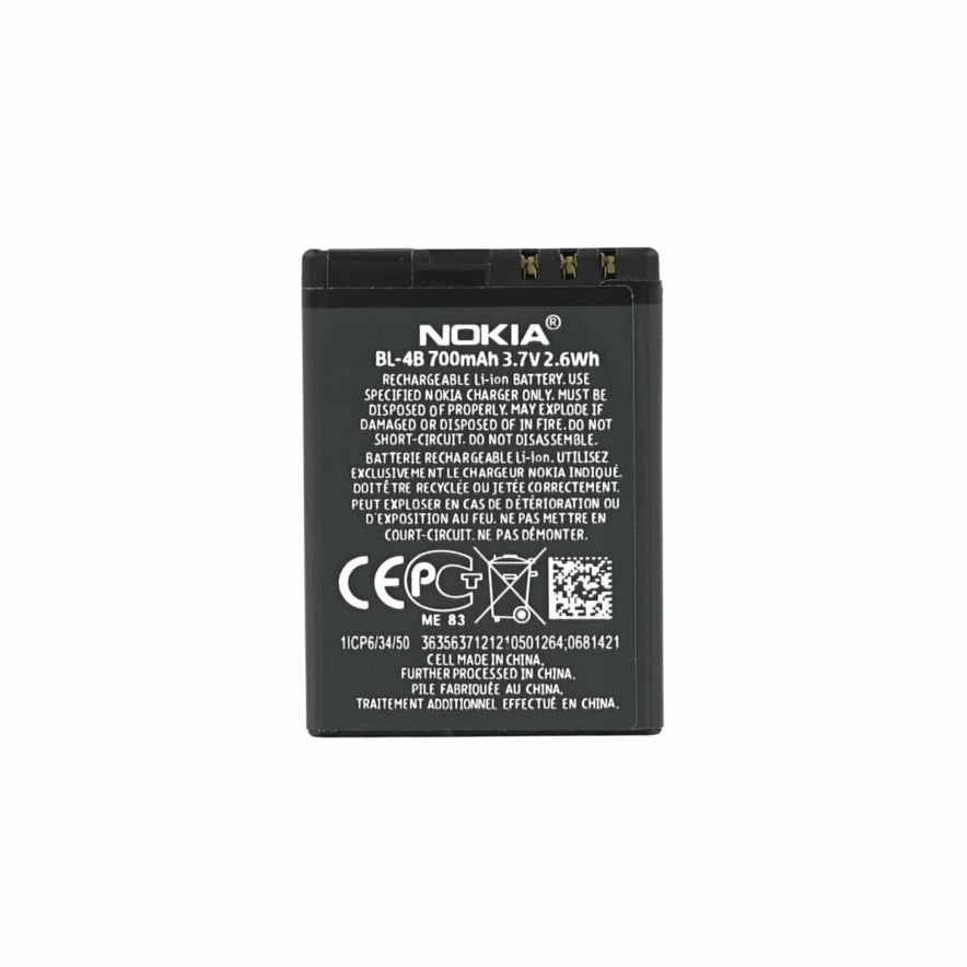 Original Nokia BL-4B Akku für 1606, 2630, 2660, 2760, 3606, 5000, 6111