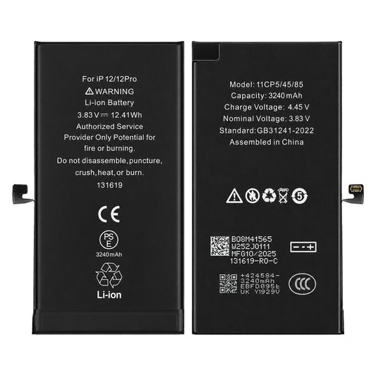 Diagnostizierbarer 3240-mAh-Akku mit hoher Kapazität für iPhone 12 / iPhone 12 Pro