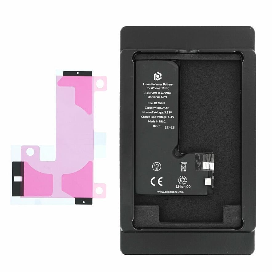 prio akku für iPhone 11 Pro (ohne Flex-Kabel) Batteriezelle