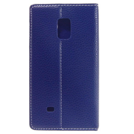 Book Case Handyhülle für Galaxy Note Edge Blau Schutz Tasche 4250710563968