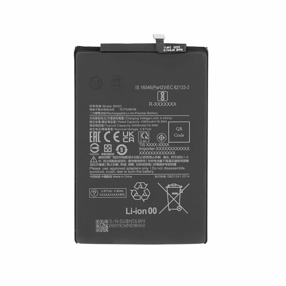 BN5G Akku für Redmi 10A 10C wie Original 5000mAh Ersatzakku