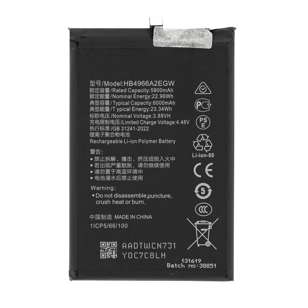 HB4966A2EGW Akku für Honor X7b wie Original Batterie