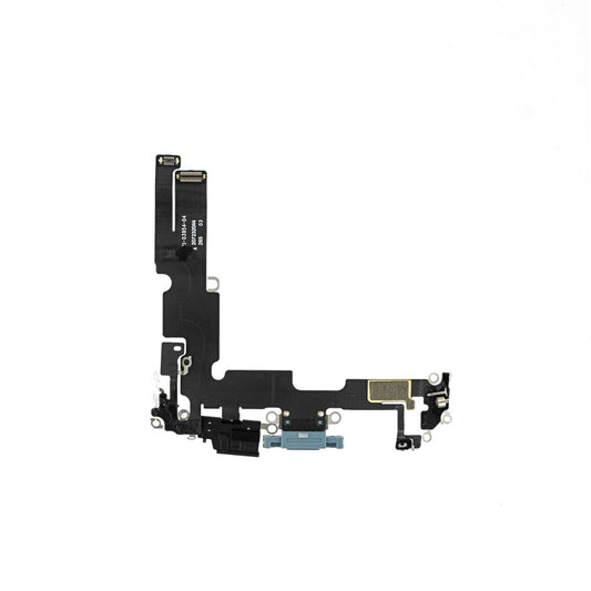 Ladebuchse für iPhone 14 Plus Blau Dock Connector Flex Ersatz