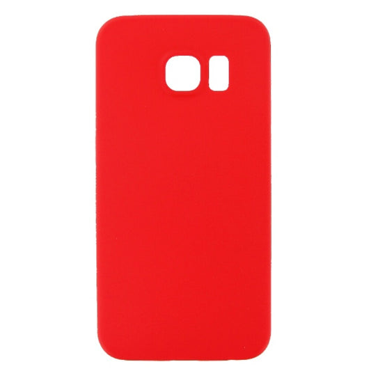 Silikonhülle für Samsung S6 Edge Rot Handy Schutz Tasche Case