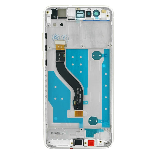 Displayeinheit + Rahmen für Huawei P10 Lite weiß, ohne Logo