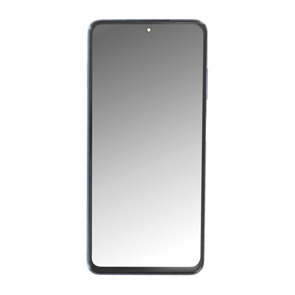 Original Display für Xiaomi Poco X3 Pro LCD + Rahmen blau 560003J20S00