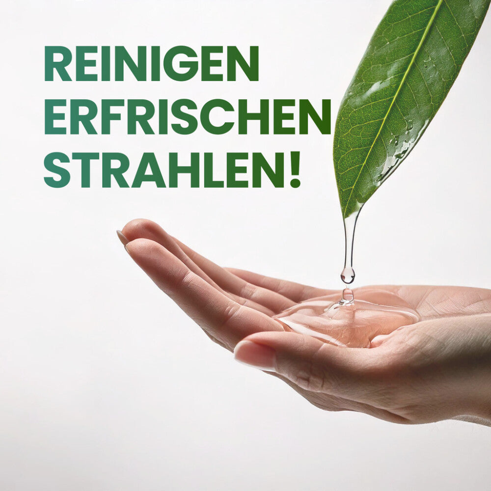 Tea Tree Gesichtsreinigungsgel 200 ml - Sanfte Tiefenreinigung & Feuchtigkeit