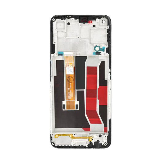 OEM display unit + frame for OPPO A73 5G black