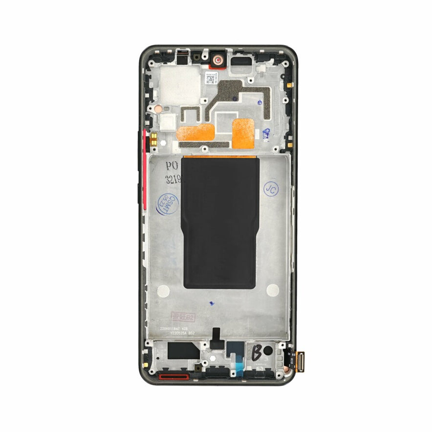 Display für Xiaomi 12T Pro LCD + Rahmen Schwarz Bildschirm Touch