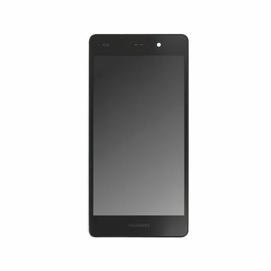 Displayeinheit + Rahmen für Huawei P8 Lite schwarz
