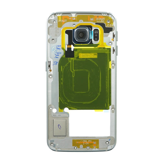 Original Mittelrahmen für Samsung Galaxy S6 Edge G925F Schwarz GH96-08376A