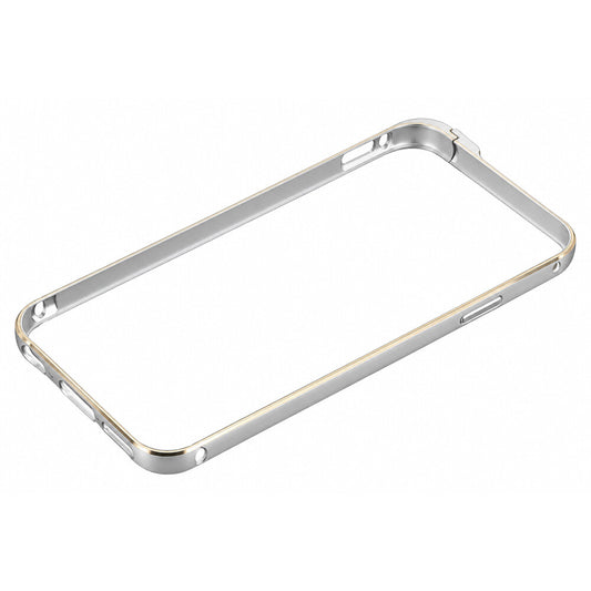Metal Bumper Handyhülle für iPhone 6 6S Silber HI-T026 S