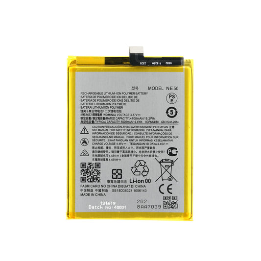 Motorola NE50 Akku für Moto G52 G82 G72 Gleich Original 4000mAh Hohe Kapazität