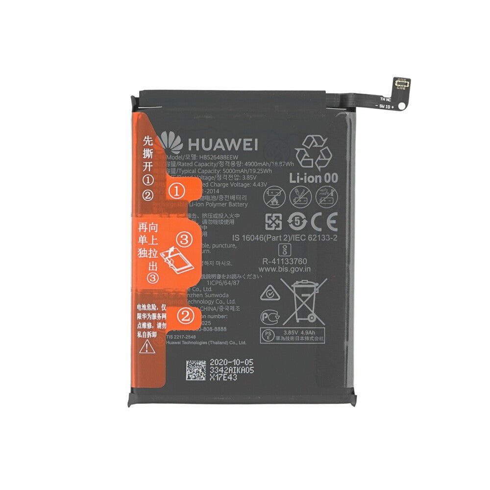 Original Huawei Akku HB526488EEW für P Smart 2021 Y6p Y7a 5000mAh 24023342