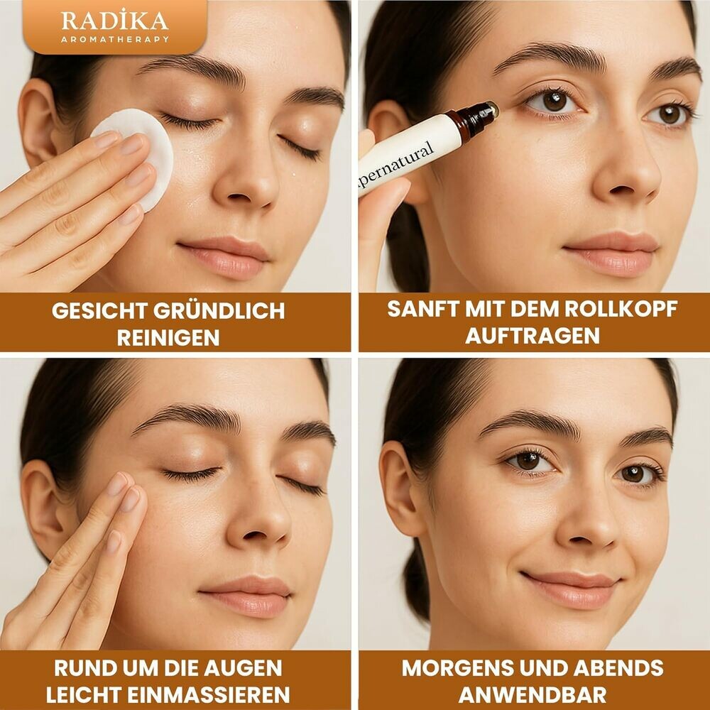 Augenpflegeöl, Anti-Aging, Hautpflege, 100% Rein, BIO, natürlich, 10 ml