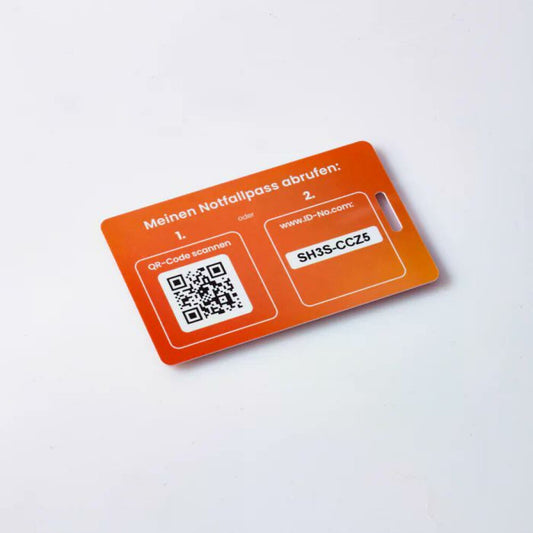 SOS-ID Notfallkarte